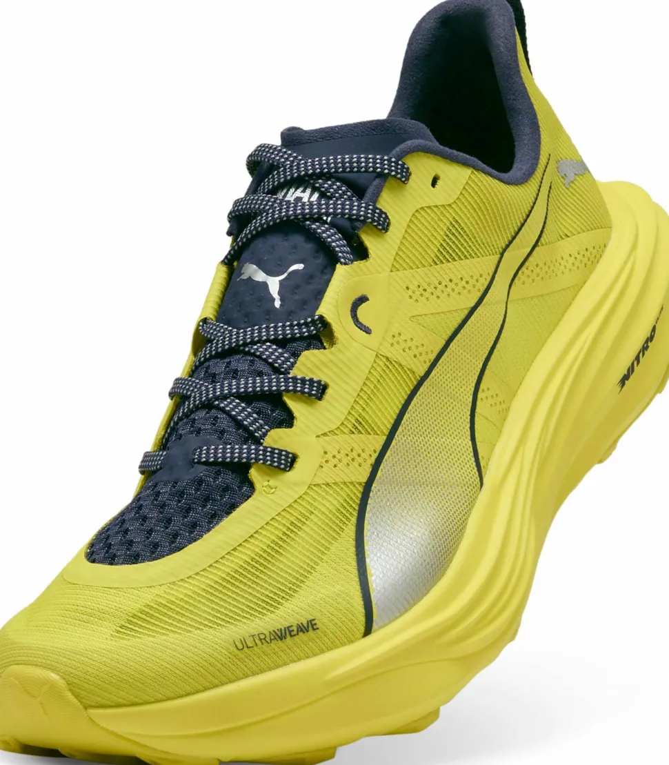 Puma Men's Deviate Nitro Elite Trail Lux Lime-deep Plum
