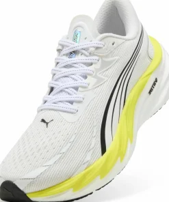Puma Men's Velocity Nitro 4 Puma White-lux Lime