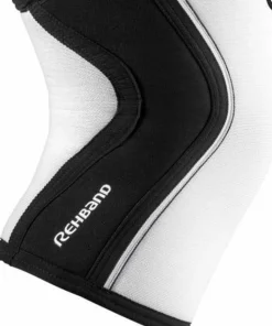 Rehband Rx Knee-Sleeve 5mm Black/White