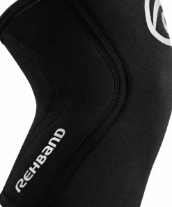 Rehband Rx Knee-Sleeve 5mm Silver/black