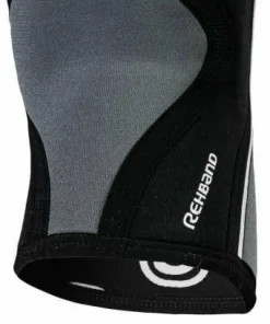 Rehband Rx Knee-Sleeve 5mm Black/Steel Grey