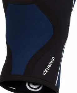 Rehband Rx Knee-Sleeve 5mm Black/Navy