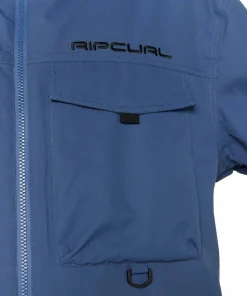 Rip Curl Men's Anti Series Pinna 10k/10k Jacket Storm Blue