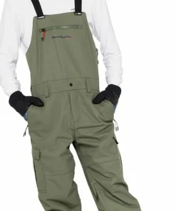Rip Curl Men's Anti-Series Cargo 10K/10K Bib Deep Cactus