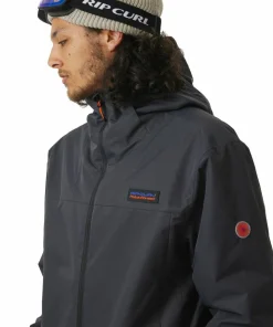 Rip Curl Men's Anti-Series Notch 10K/10K Jacket Black