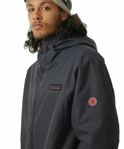 Rip Curl Men's Anti-Series Notch 10K/10K Jacket Black