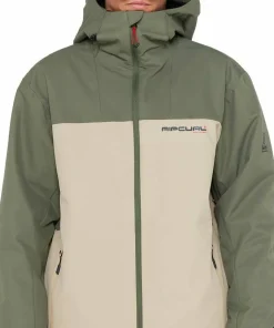 Rip Curl Men's Anti-Series Notch 10K/10K Jacket Deep Cactus