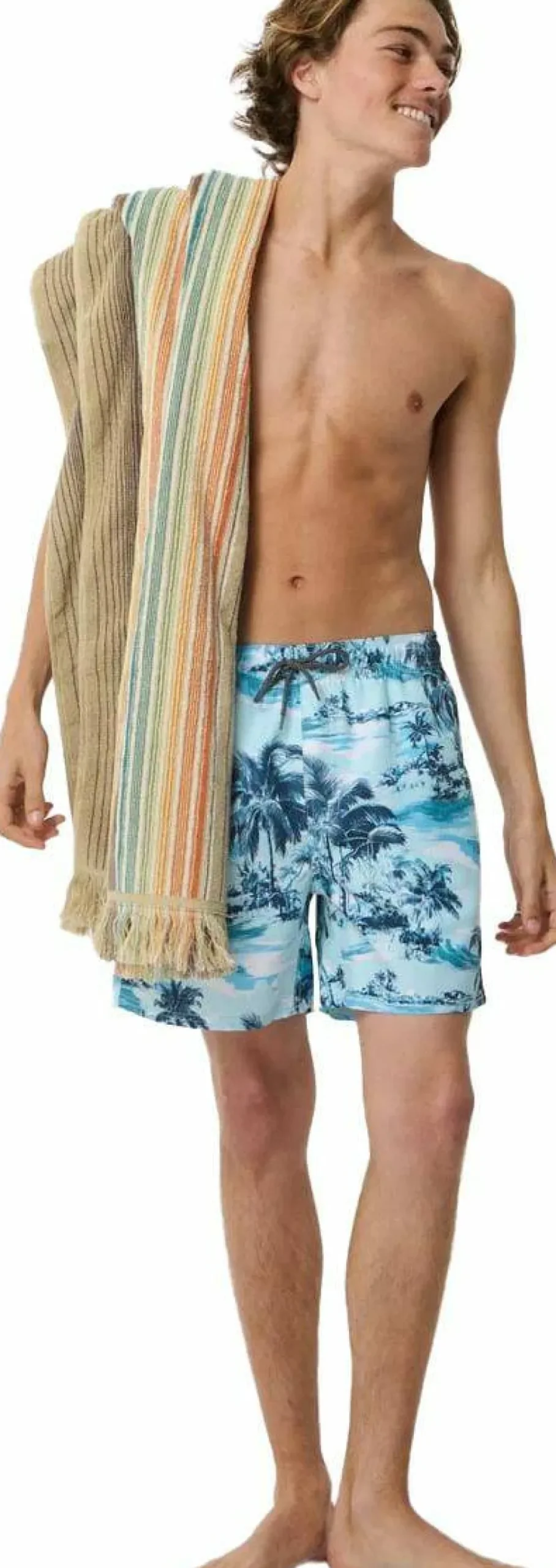 Rip Curl Men's Dreamers Volley Boardshorts Glacier Blue