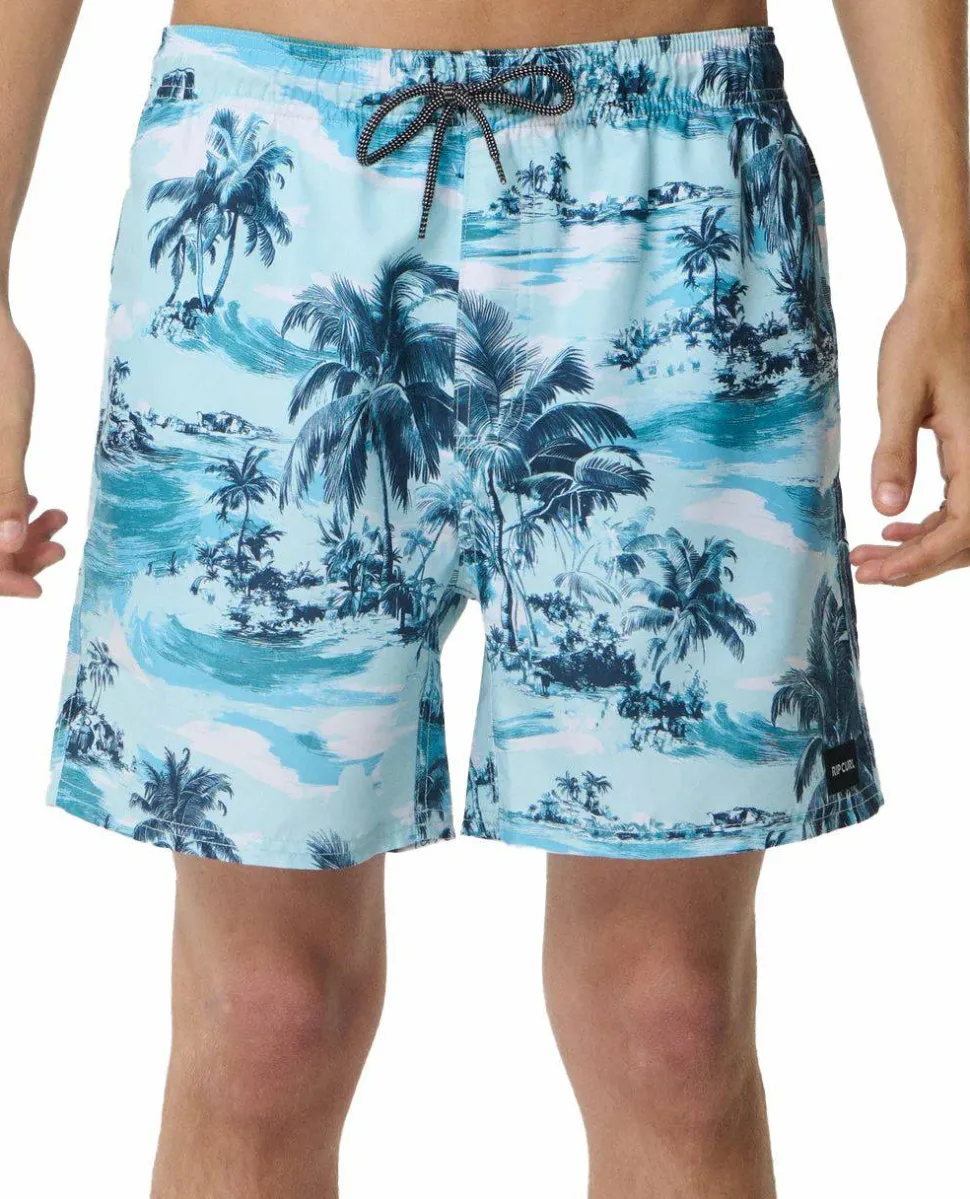 Rip Curl Men's Dreamers Volley Boardshorts Glacier Blue