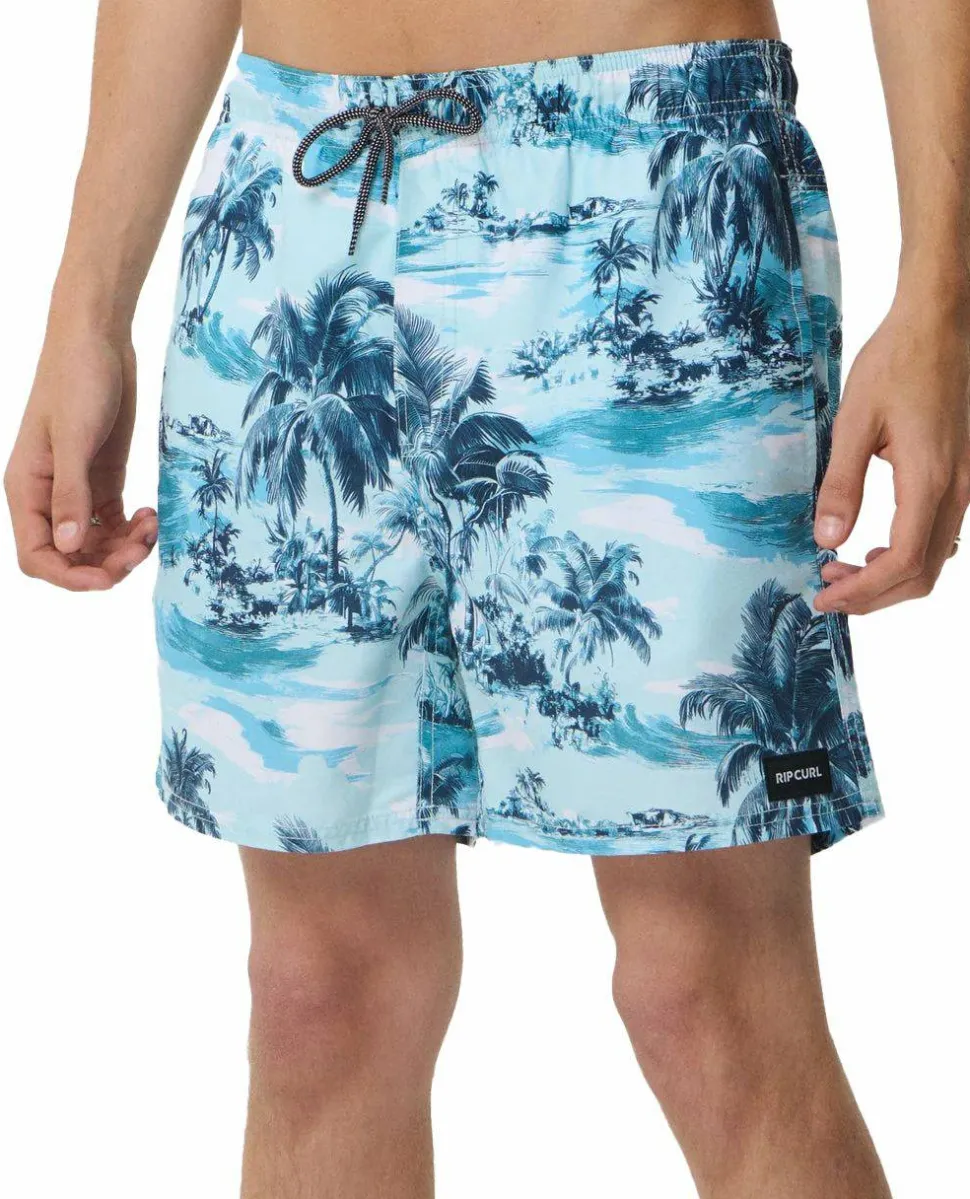 Rip Curl Men's Dreamers Volley Boardshorts Glacier Blue