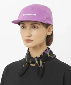 Salomon Logo 5 Panel Iris Orchid