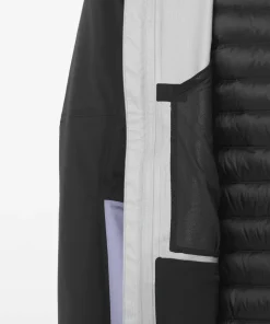Salomon Men's Absolute 3L Jacket Blue Granite/Deep Black