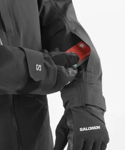 Salomon Men's Absolute 3L Jacket Deep Black
