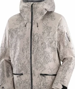 Salomon Men's Absolute 3L Jacket Print Ao/Etherea