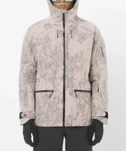 Salomon Men's Absolute 3L Jacket Print Ao/Etherea