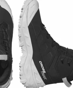 Salomon Men's Crosstrak Powder Waterproof Black/Black/White