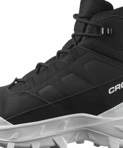 Salomon Men's Crosstrak Waterproof Black/Black/White