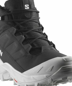 Salomon Men's Crosstrak Waterproof Black/Black/White