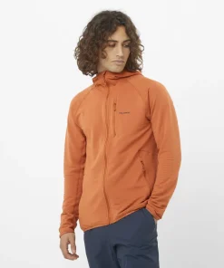 Salomon Men's Essential Lightwarm Hoodie Sierra