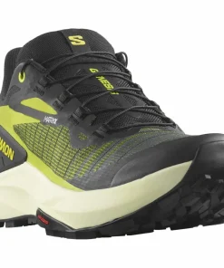 Salomon Men's Genesis Black / Sulphur Spring / Transparent Yellow