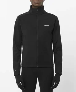 Salomon Men's GORE-TEX Soft Shell Jacket Deep Black