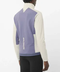 Salomon Men's GORE-TEX Soft Shell Jacket Whisper White