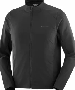 Salomon Men's Montain Flex Hybrid Jacket Deep Black