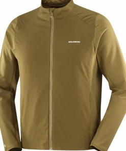 Salomon Men's Montain Flex Hybrid Jacket Brilliant Olive
