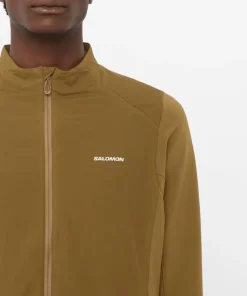 Salomon Men's Montain Flex Hybrid Jacket Brilliant Olive