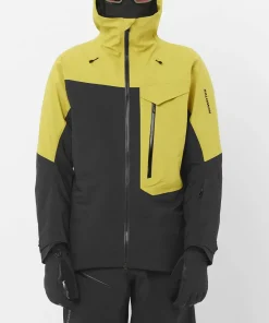 Salomon Men's Moon Patrol GORE-TEX Evo Jacket Cress Green / Deep Black