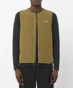 Salomon Men's Mountain Flex Hybrid Vest Brilliant Olive