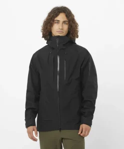 Salomon Men's Outline 3L GORE-TEX Jacket Deep Black