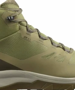 Salomon Men's Outsnap CSWP Aloe/Stone Gray/Coyote Brown