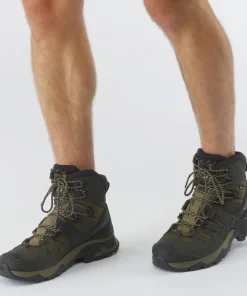 Salomon Men's Quest 4 Gore-Tex Olive Night/Peat/Safari