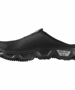 Salomon Men's Reelax Slide 6.0 Black/Black/Alloy
