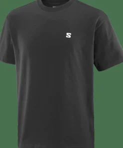 Salomon Men's Round Logo Graphic Deep Black