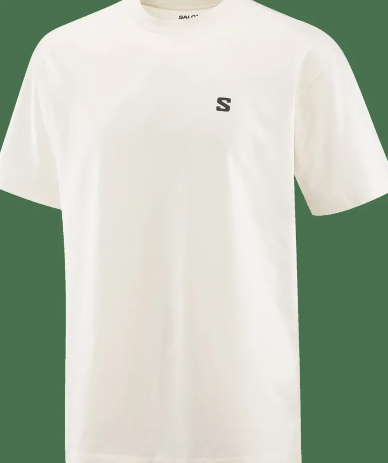 Salomon Men's Round Logo Graphic Whisper White