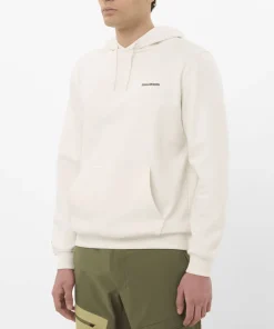 Salomon Men's Salomon Logo Hoodie Whisper White