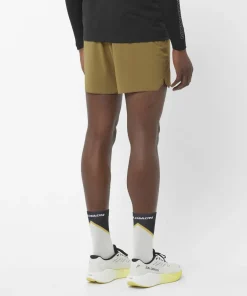 Salomon Men's Sense Aero 5'' Shorts Brilliant Olive