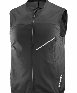 Salomon Men's Sense Aero Wind Vest Deep Black