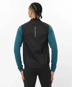 Salomon Men's Sense Aero Wind Vest Deep Black