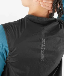 Salomon Men's Sense Aero Wind Vest Deep Black