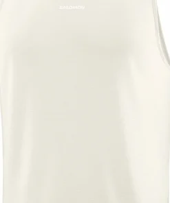 Salomon Men's Shkout Core Tank Whisper White