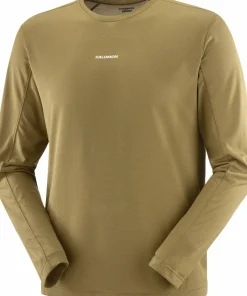 Salomon Men's Shkout Core Long Sleeve Tee Brilliant Olive