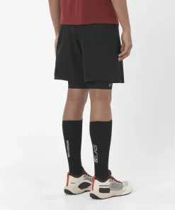 Salomon Men's S/Lab Salomon Ultra 2in1 Deep Black/Deep Black