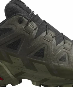Salomon Men's Speedcross 6 GORE-TEX Black/Peat/Deep Lichen Green
