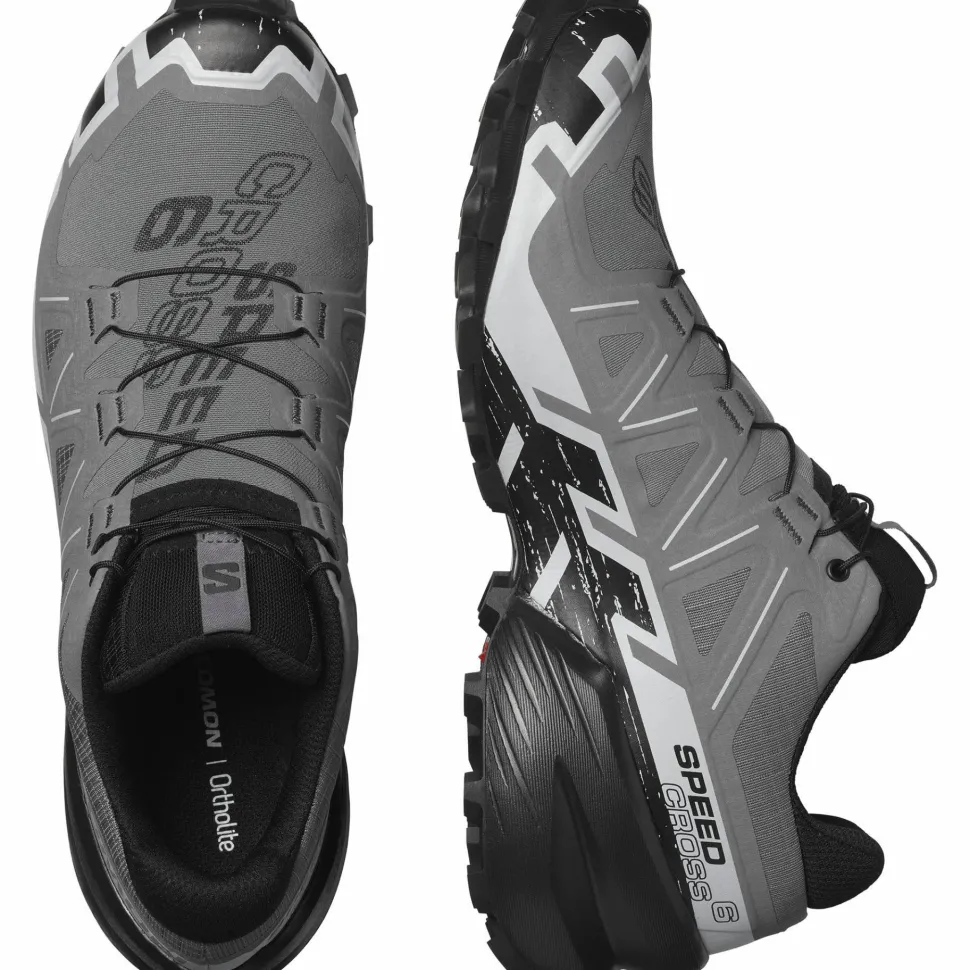 Salomon Men's Speedcross 6 Quiet Shade/Black/Pearl Blue