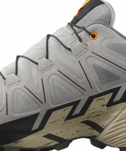 Salomon Men's Speedcross 6 GORE-TEX Gull/White Pepper/Black
