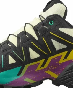 Salomon Men's Speedcross 6 GORE-TEX Transparent Yellow/Black/Waterfall