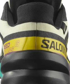 Salomon Men's Speedcross 6 GORE-TEX Transparent Yellow/Black/Waterfall